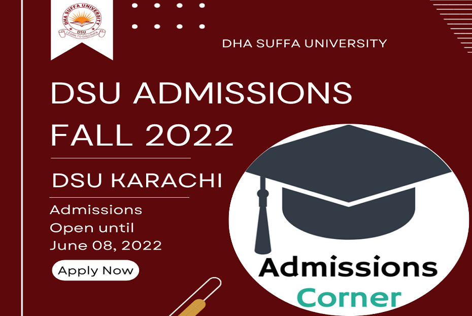 DHA SUFFA University (DSU) Fall 2022 Admissions