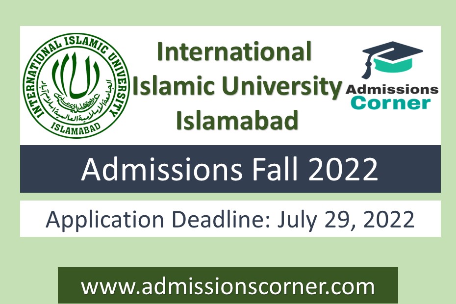 islamic university phd admission 2022