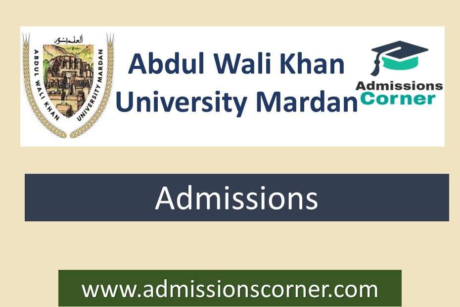 AWKUM Mardan Admissions Fall 2024 - Admissions Corner