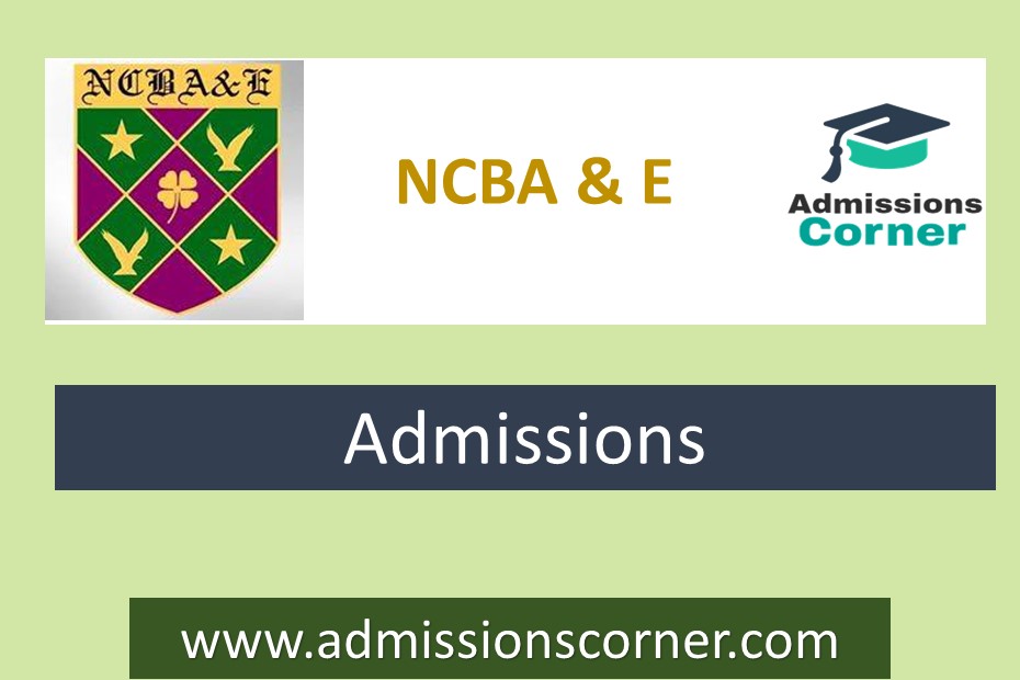 NCBAE Multan Campus Admissions Fall 2024