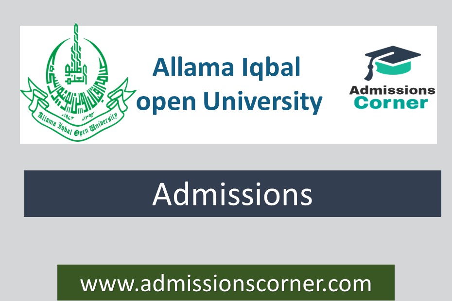 Allama Iqbal Open University AIOU ODL Admissions Fall 2024