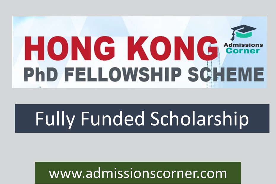 phd scholarship in hong kong