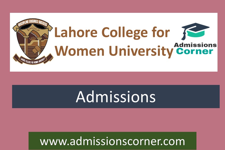 Lahore College For Women University LCWU Admissions Fall 2022