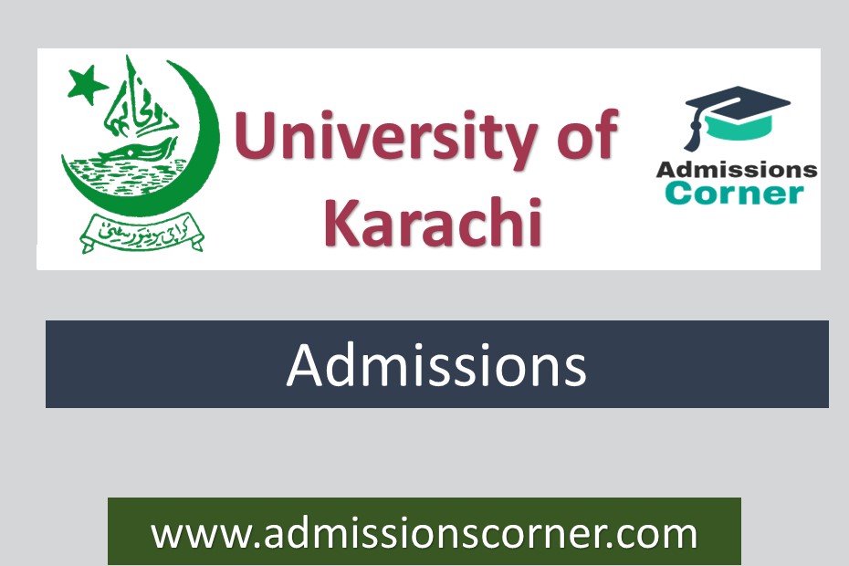 University Of Karachi UOK PhD Admissions 2024 - Admissions Corner