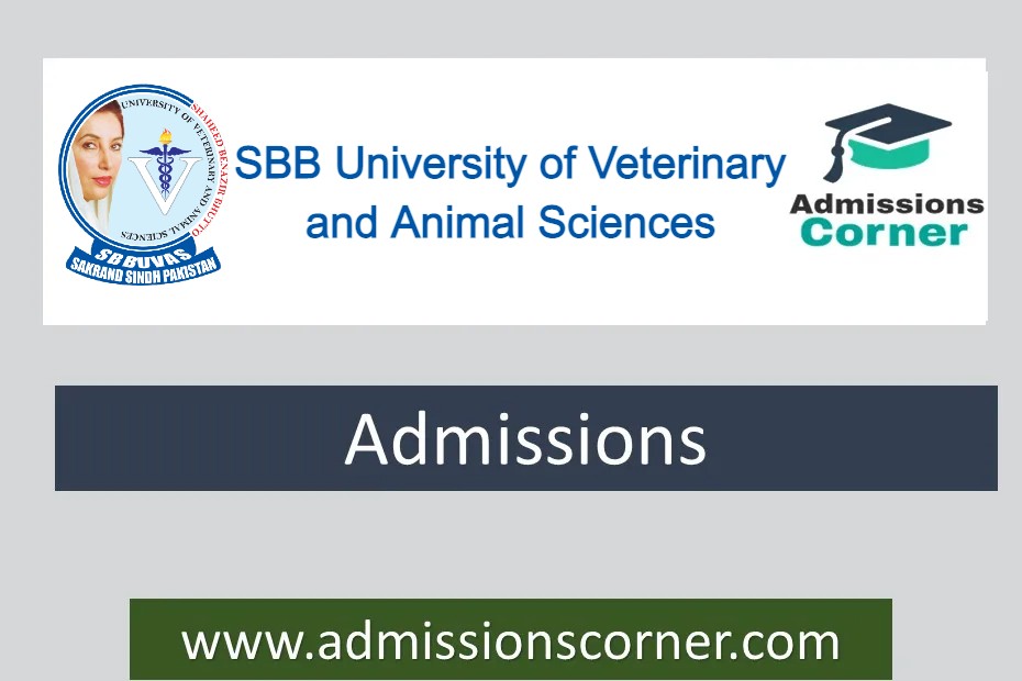 SBB University Of Veterinary And Animal Sciences Admissions 2023