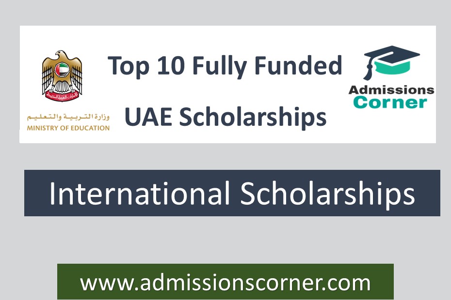 fully funded phd scholarships in uae