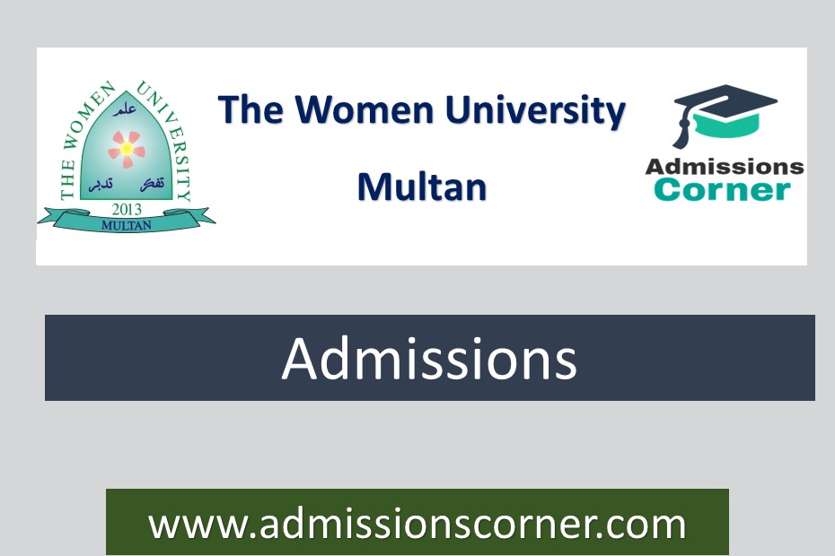 Women University Multan Admissions Spring 2025